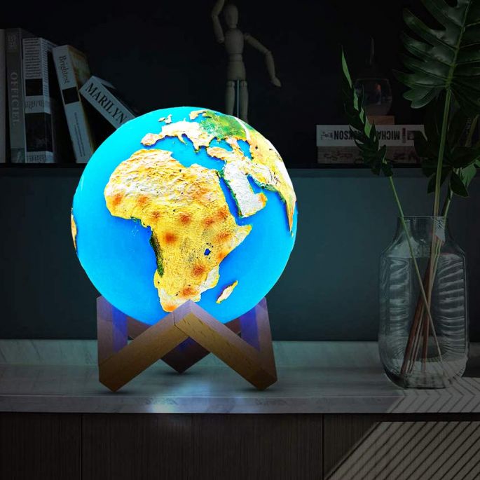 Percentage Precies Minder dan Wereldbol Lamp voor € 29,95 | MegaGadgets