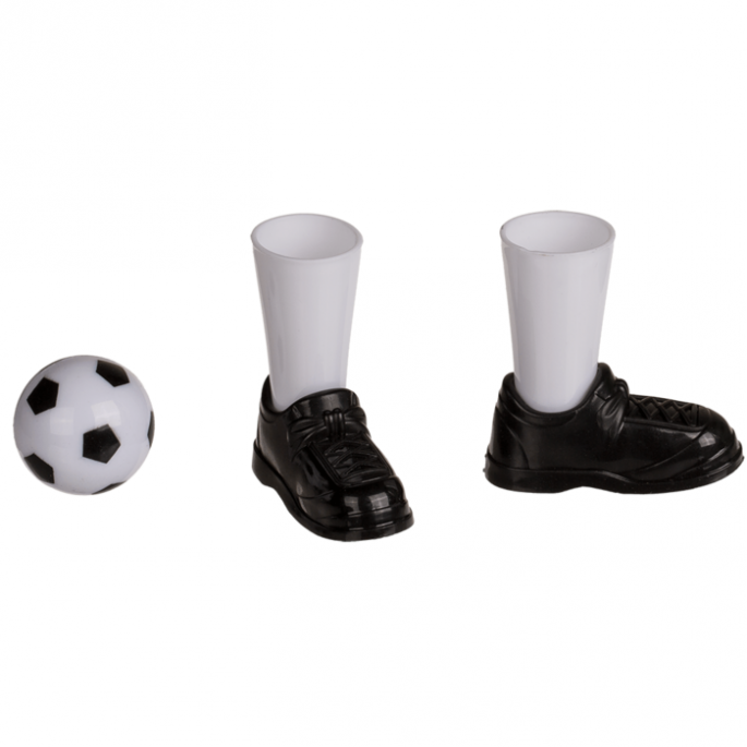 Mok voetbal - Inclusief 2 schoenen en bal - 12,5 x 10 cm - Voetbal mok - Voor de voetballiefhebber