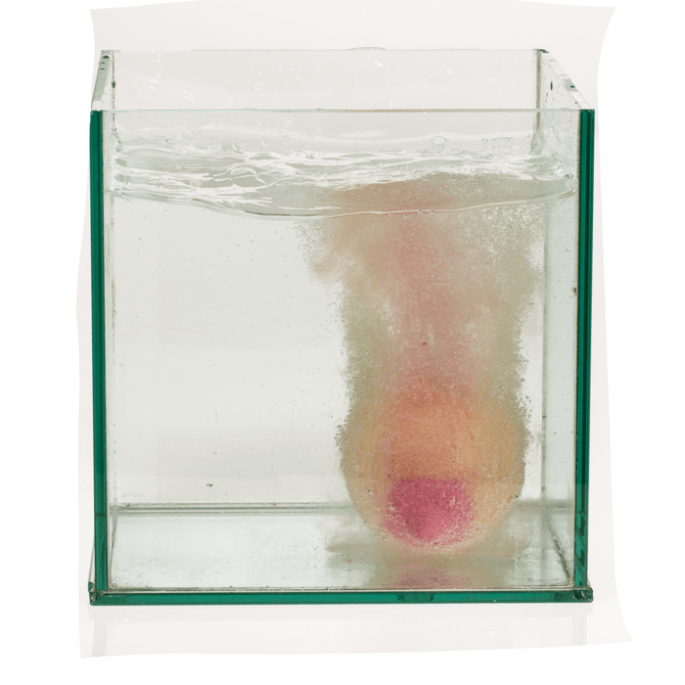 Bruisbal, borst - ca. 180 g - Bath Fizzer, Boob