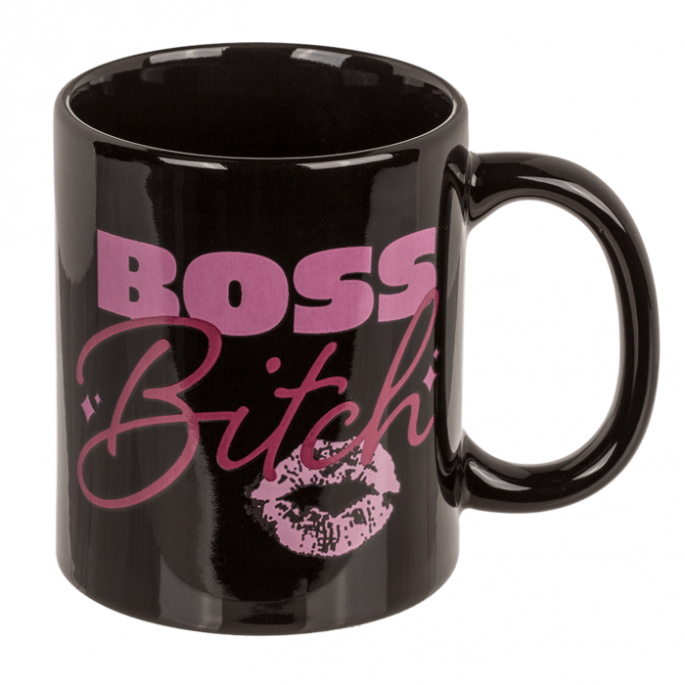 'Boss Bitch' mok - 325 ml - Grappige mok - Mok met grappige tekst