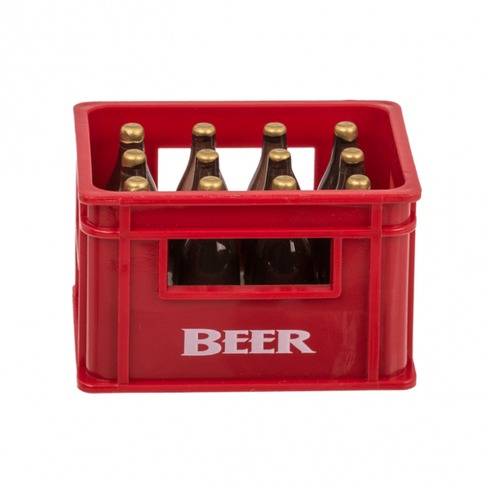 Bieropener Kratje met magneet - Beer Opener Crate - Bottle Opener, Beer Crate