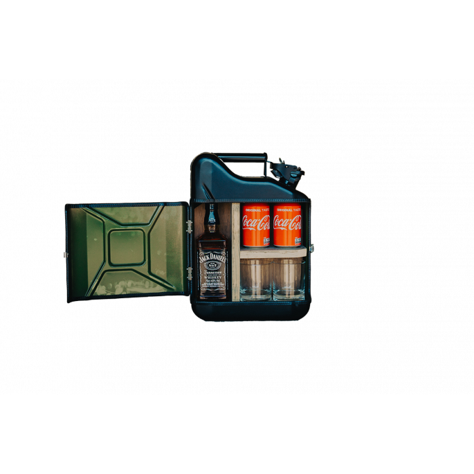 Jack Daniels giftset zwart jerrycan cadeau 