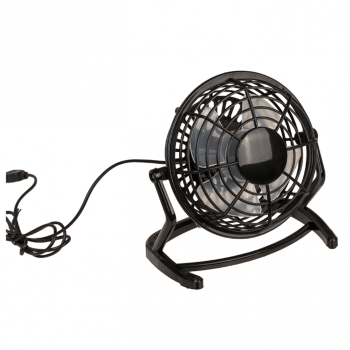 Desktop ventilator met USB kabel - Verschillende kleuren - Compact formaat - Desktop fan with USB cable 