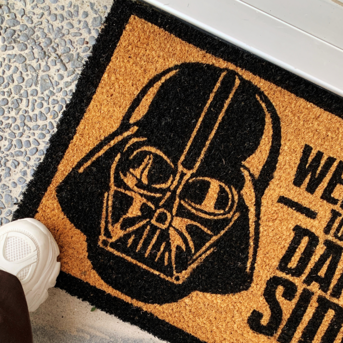 Deurmat Star Wars Darthvader Closeup