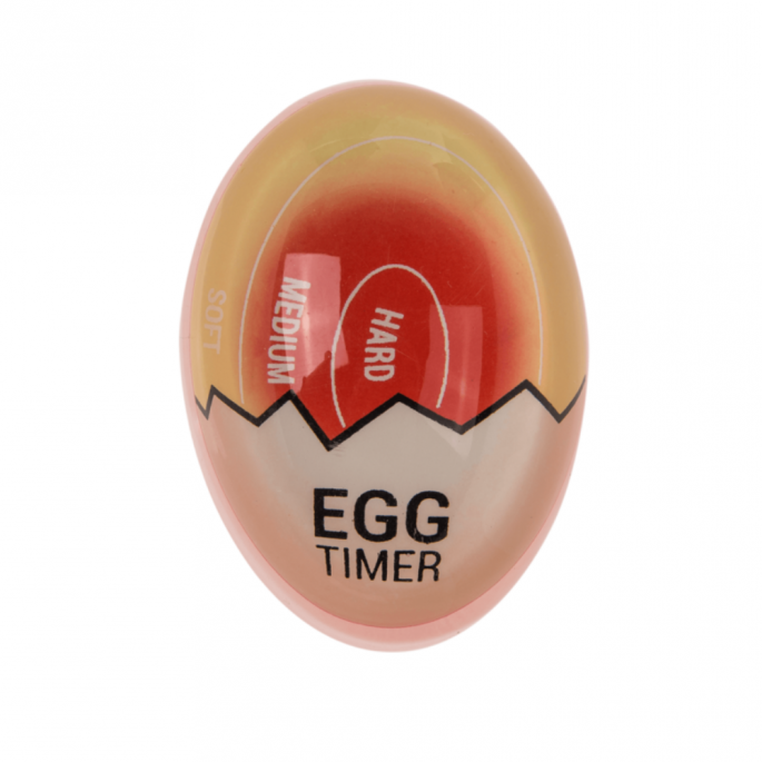 Eierwekker - Fool Proof - Geeft Aan of Jouw Ei Zacht Medium of Hard is - Gemakkelijk een ei koken met de ei timer - Egg timer