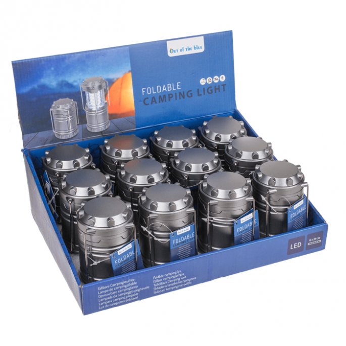 Opvouwbare Camping Licht - ca. 7,0 x 21,5 cm - Camping Gadgets - Foldable Camping Light