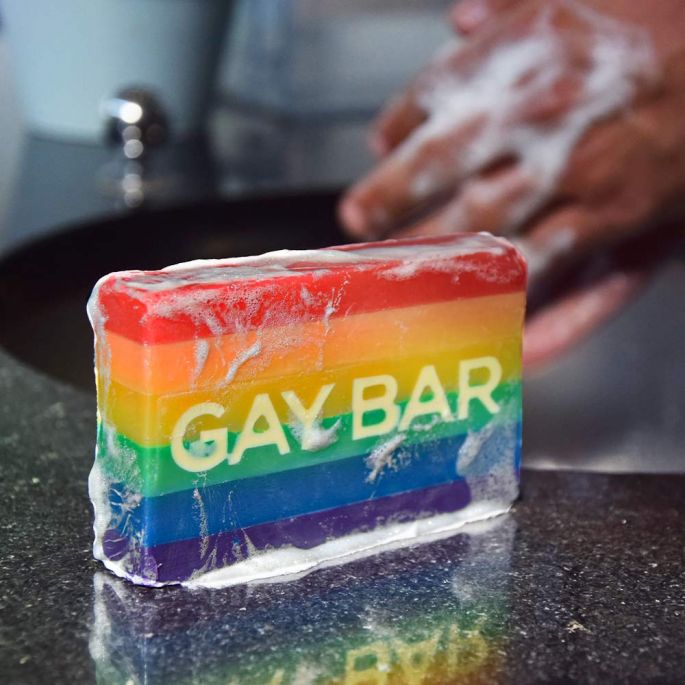 Gay Bar Soap - Kleurrijke & Frisse Zeep - Hygiëne met een Knipoog - Regenboog zeep