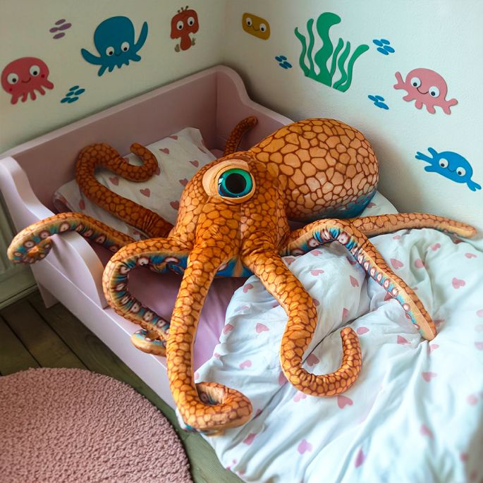 Giant Octopus Knuffel - 150cm