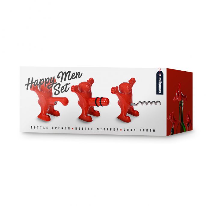 Opwekking Koken Zonder Happy Man Set voor € 9,95 | MegaGadgets