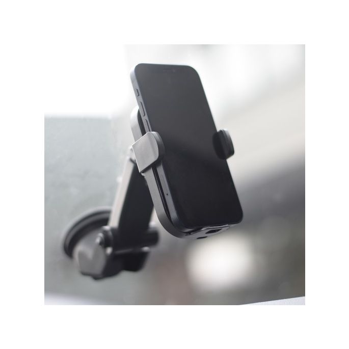 Telefoonhouder Auto - Draadloze Oplader Met Sensor - 15W - Snellader - Met Zuignap en Knijper - Automatisch Open en Dicht - Smartphone Houder Auto