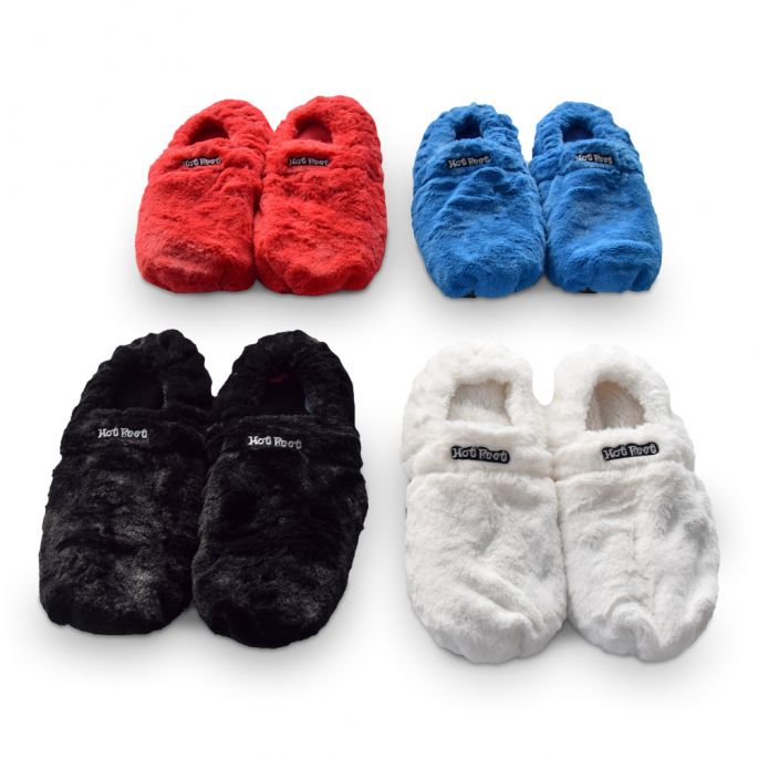 Onderzoek het wildernis Omgekeerde Hot Feet Magnetron Sloffen Deluxe voor € 17,95 | MegaGadgets