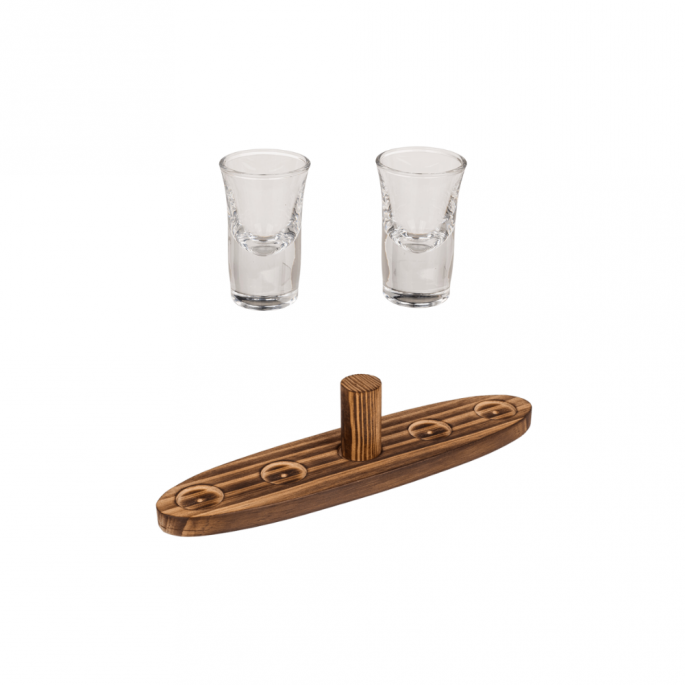 Houten Ring Toss Drinkspel