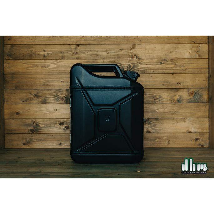 Jerrycan 20L pakket groen, rood en zwart - Jerrycan kast - Perfect voor in een mancave