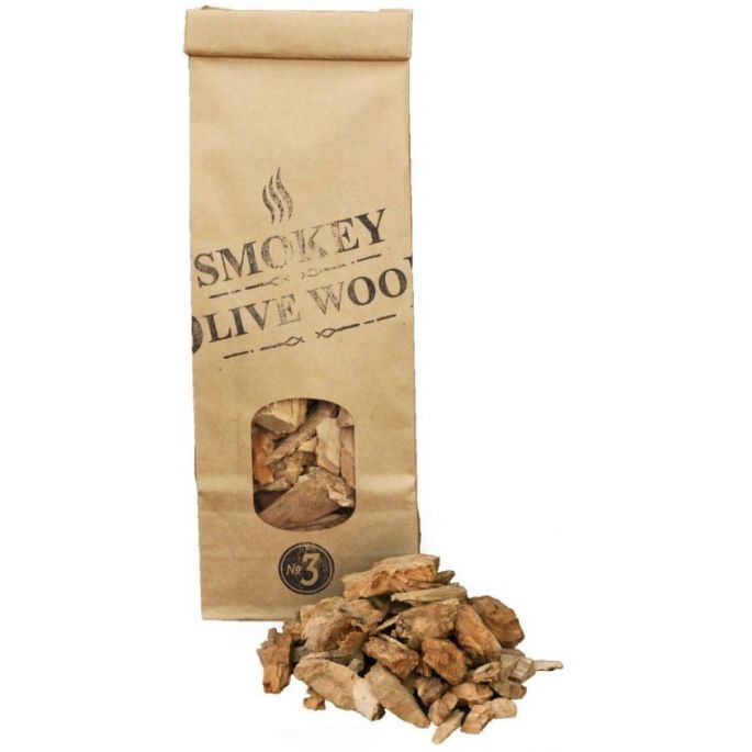 SOW Olijfhout Rookchips - Verrijk je gerechten met een subtiele rooksmaak - 500 ml