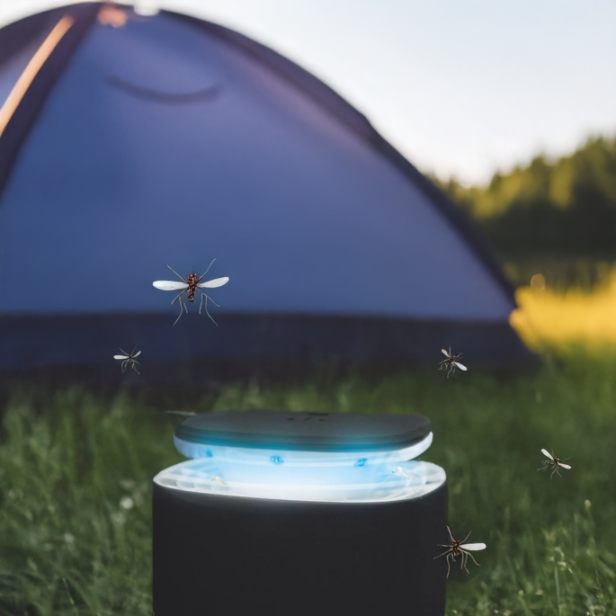 Handig voor op de camping - Intelligente Vliegenlokker 