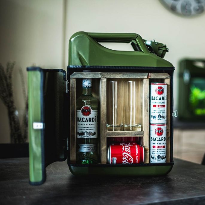 Jerrycan Bar – Sterke Drank | MegaGadgets | Groen