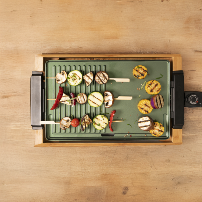 Just Vegan – Ceravegan Eco bamboe grillplaat