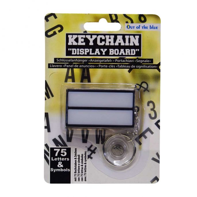Lightbox Sleutelhanger - incl. 75 Letters en Symbolen