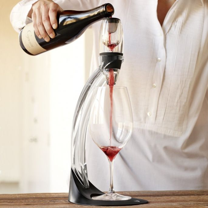 Wijn Decanteerder Deluxe - Vaatwasserbestendig - Incl. Standaard en Zeef - Magic Wine Decanter Deluxe