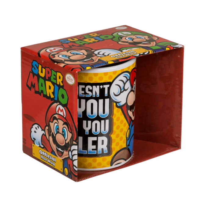 Super Mario mok - 2 soorten - 325 ml - Mario cadeau - Super Mario cadeau - Leuke mok