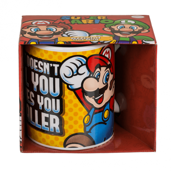 Super Mario mok - 2 soorten - 325 ml - Mario cadeau - Super Mario cadeau - Leuke mok