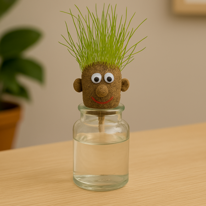 Meneer Gras Hoofd - Grass Head 