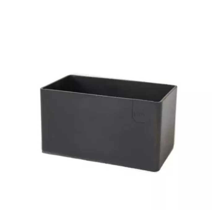Metalen opbergbakjes - set à 2 stuks (S & L)