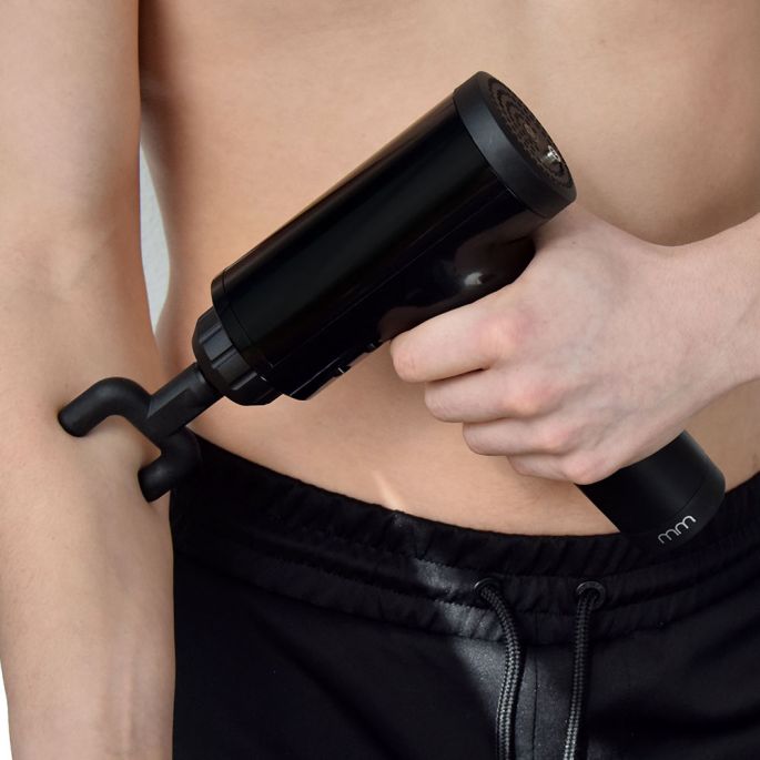 Massage Gun - Draadloos - Incl. 6 Opzetstukken - 2000 mAh - 6 Snelheden - Helpt Bij Spierherstel - Verbeterd Bloedsomloop - Spiermassage Apparaat