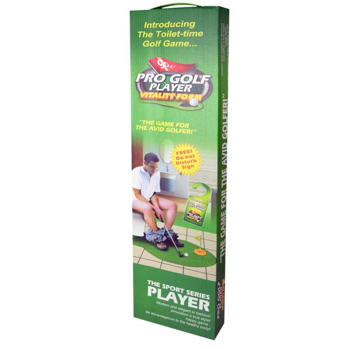 Toilet Golf - Complete WC Golf Set  - Potty Putter