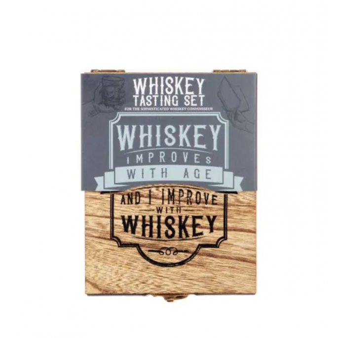 Whiskey proefpakket - Leuk voor vaderdag - 10,8 x 12,20 - Whiskey cadeau - Whisky set