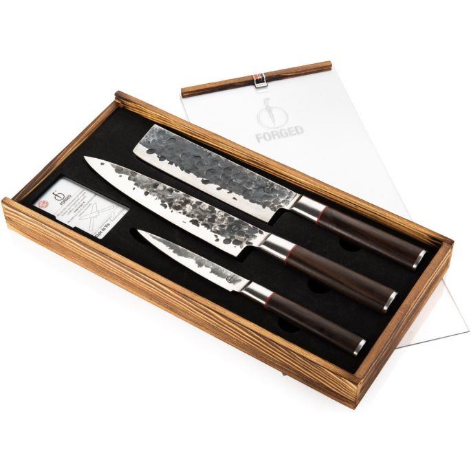 Sebra Forged 3 delig messenset
