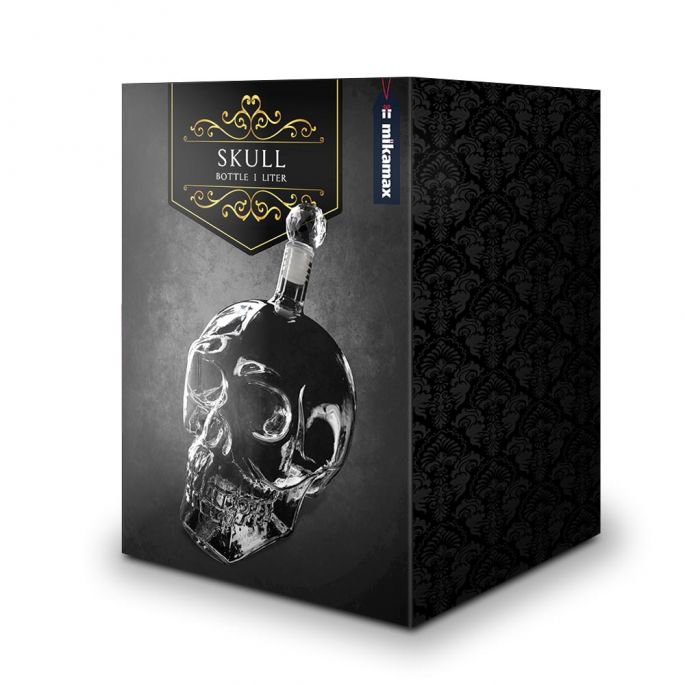 Skull bottle - 1 Liter - Schedel - Whiskey Karaf - Whiskey Decanter