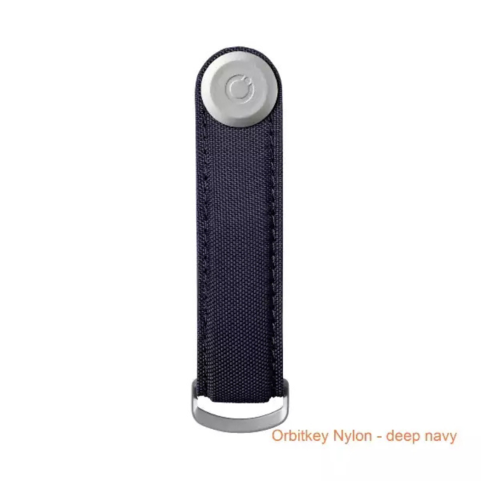 Sleutelorganizer Orbitkey Nylon – deep navy