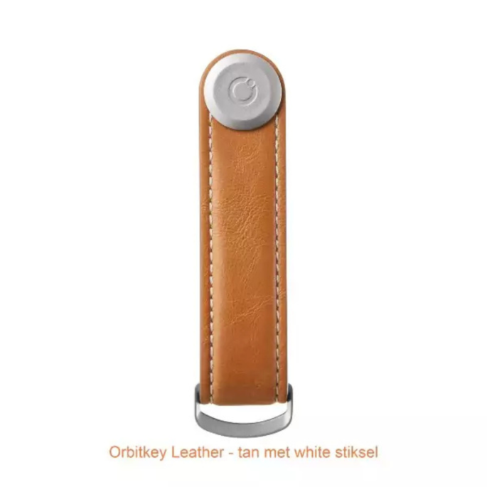 Sleutelorganizer Orbitkey Premium Leather – tan