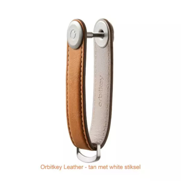Sleutelorganizer Orbitkey Premium Leather – tan