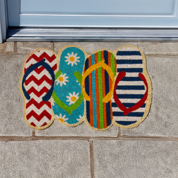 Slippers vloermat - Flip Flop Floor Mat 