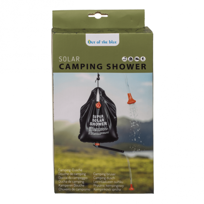 Solar Camping Douche - Draagbare Douche Voor Onderweg - Compact en Efficiënt - Camping Gadgets