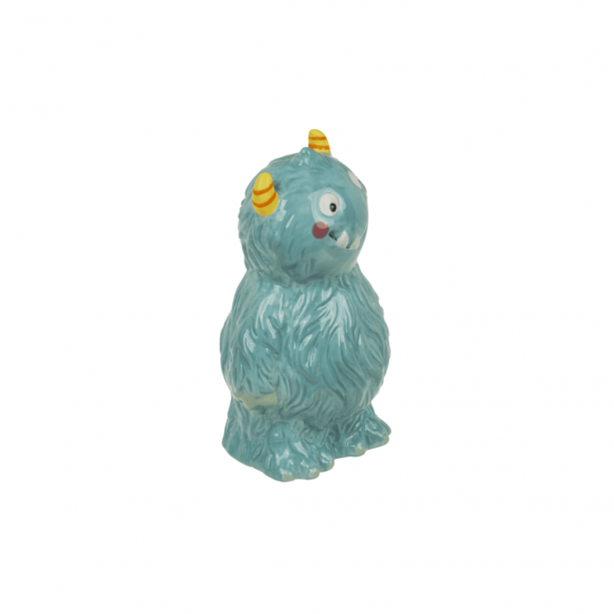 Spaarpot Blauw Monster met Horens