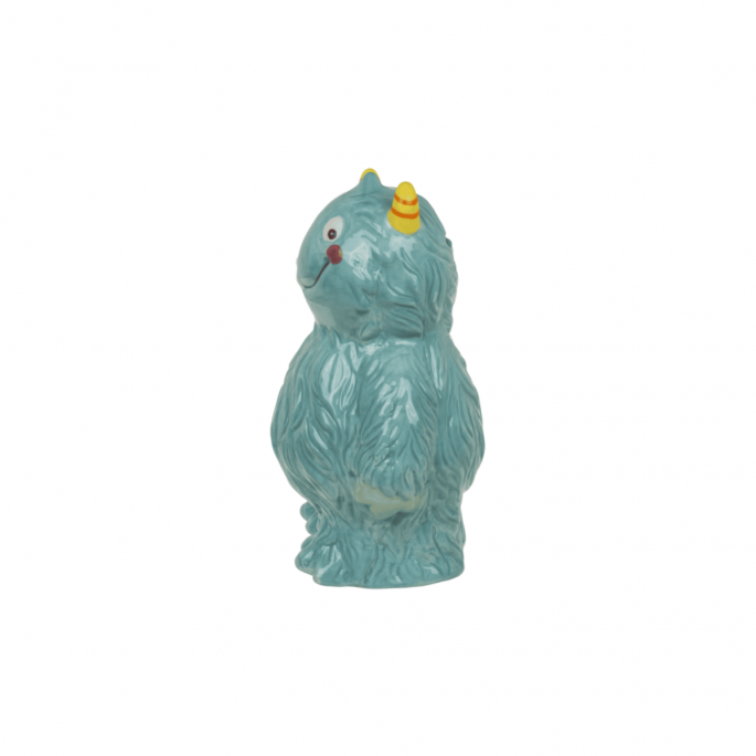 Spaarpot Blauw Monster met Horens