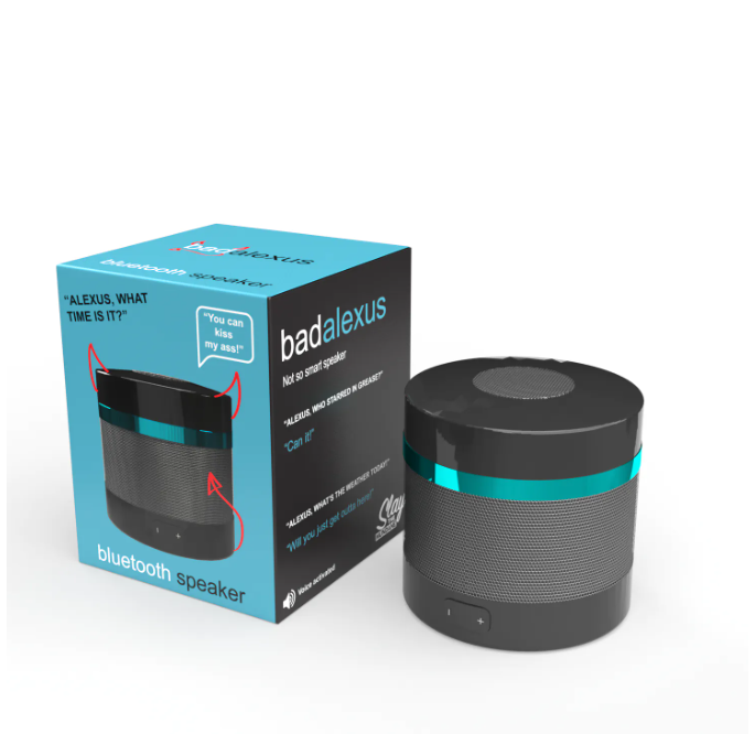 Bluetooth speaker - Praat vals terug - 9x10x9 cm - Bad alexus bluetooth speaker