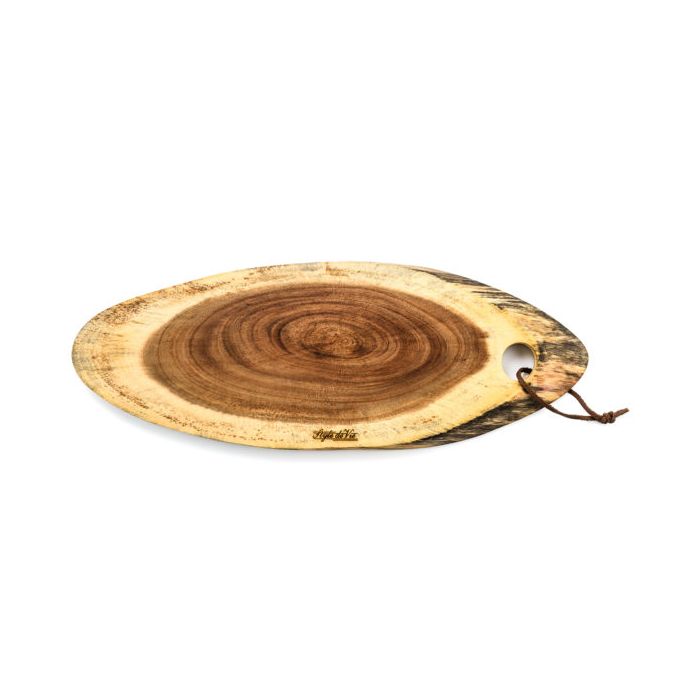 Plank ovaal vervaardigd van Acacia Small