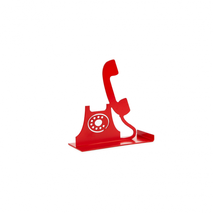 Telefoon Houder - Retro Telefoon Design Rood 