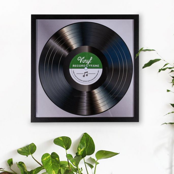Record Album Frame - Muziek Cadeau - 32 x 32 cm- LP Lijst