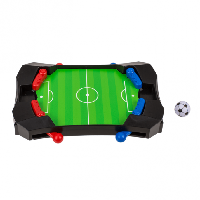 Speel groots, speel mini met onze Mini Tafelvoetbal.
