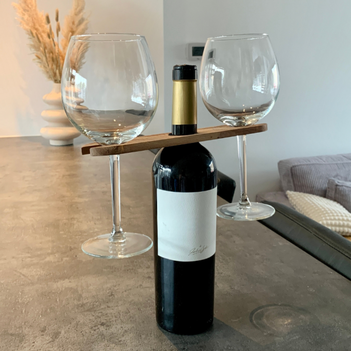 Houd je favoriete wijnen binnen handbereik met de Wijnbutler - de ultieme wijnliefhebbers accessoire - Wijnbutler