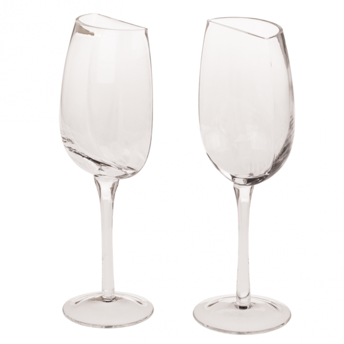 Half wijnglas