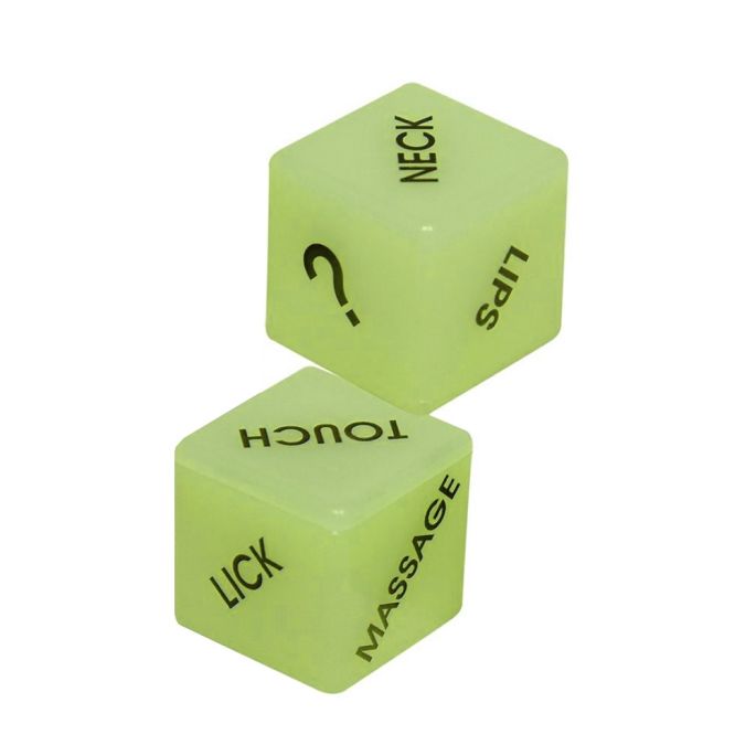 Lichtgevende Seksdobbelstenen