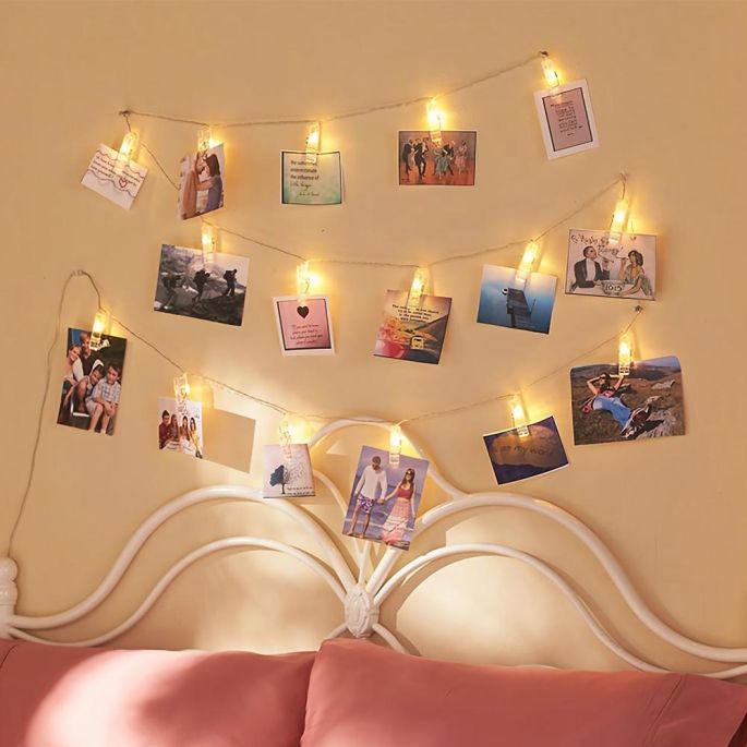 Knijper Lampjes Slinger 160 cm