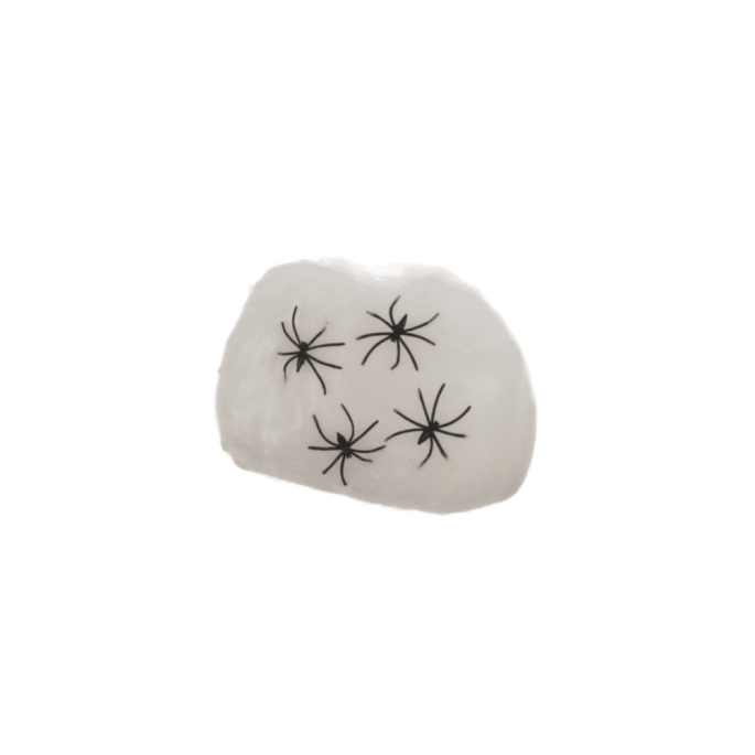 Spiderweb, Glow in the dark,