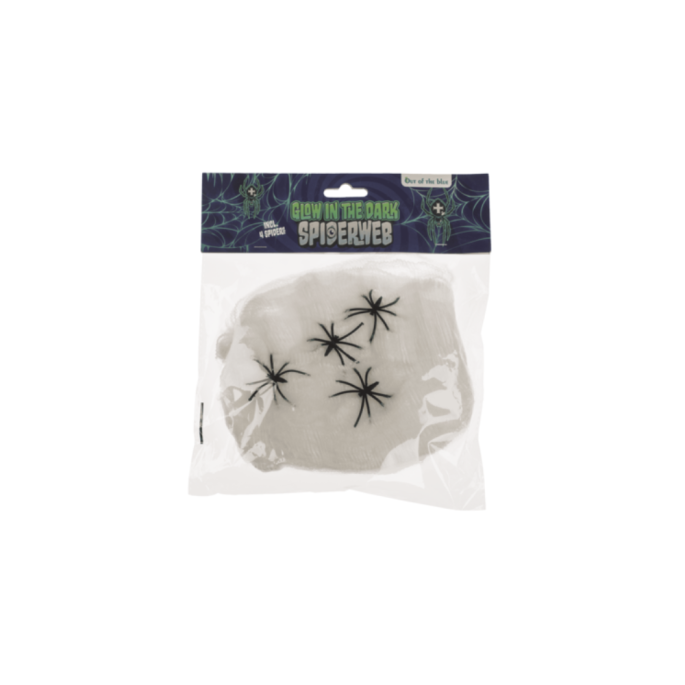 Spiderweb, Glow in the dark,
